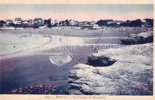 AK / Ansichtskarte Royan_Charente Maritime Conche de Pontaillac Royan Charente Maritime