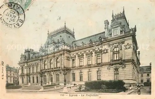 AK / Ansichtskarte Lyon_France Prefecture Lyon France