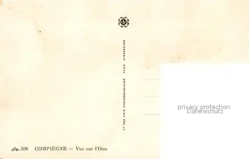 AK / Ansichtskarte Compiegne_Oise  Compiegne Oise