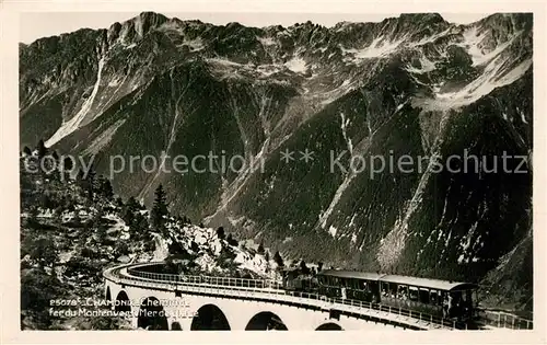 AK / Ansichtskarte Chamonix Chemin fer du Montenvers Chamonix