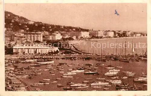 AK / Ansichtskarte Cannes_Alpes Maritimes Casino Port Hotels Croisette Cannes Alpes Maritimes