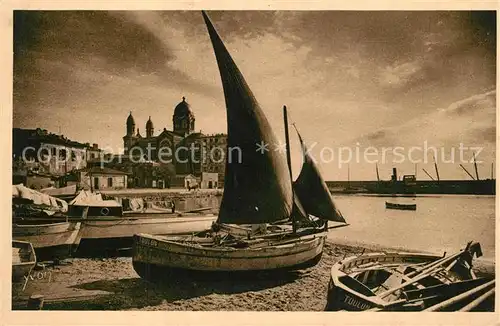 AK / Ansichtskarte Saint Raphael_Var Port et Notre Dame de la Victoire Saint Raphael Var