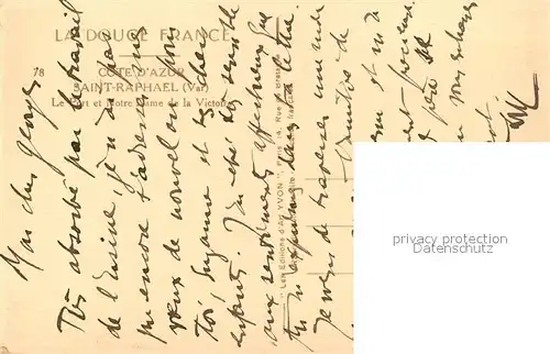 AK / Ansichtskarte Saint Raphael_Var Port et Notre Dame de la Victoire Saint Raphael Var