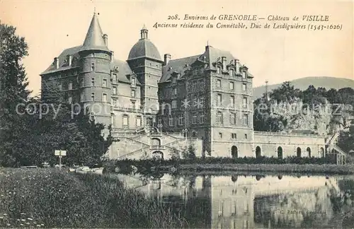 AK / Ansichtskarte Grenoble Chateau de Visille Grenoble