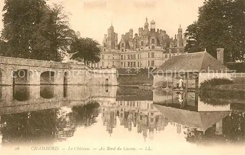 AK / Ansichtskarte Chambord_Blois Chateau Chambord Blois