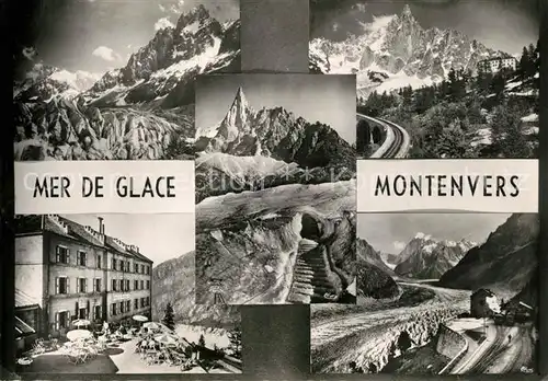 AK / Ansichtskarte Mer_de_Glace  Montenvers Mer_de_Glace 