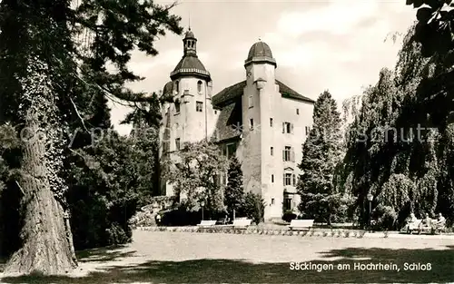 AK / Ansichtskarte Saeckingen_Bad Schloss Saeckingen_Bad