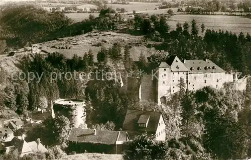 AK / Ansichtskarte Monschau Burg Jugendherberge Monschau