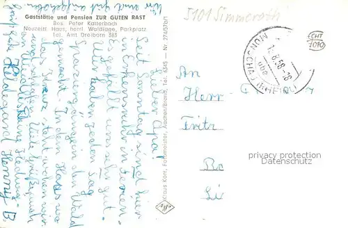 AK / Ansichtskarte Erkensruhr Panorama Erkensruhr