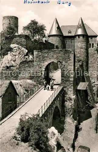 AK / Ansichtskarte Heimbach_Eifel Burg Heimbach Eifel