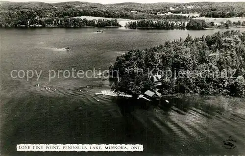 AK / Ansichtskarte Muskoka_Lakes Peninssula Lake Lone Pine Point Muskoka_Lakes