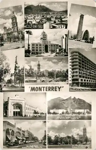 AK / Ansichtskarte Monterrey Stadtansichten Monterrey