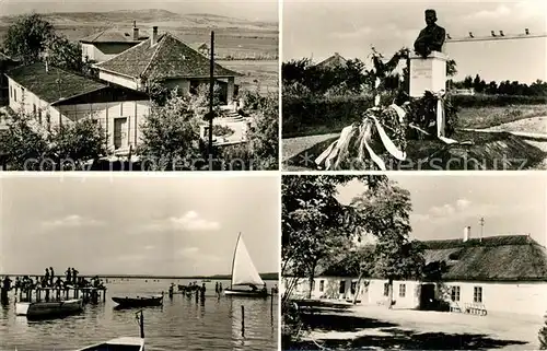 AK / Ansichtskarte Agard Denkmal Boote Sehenswuerigkeiten Agard