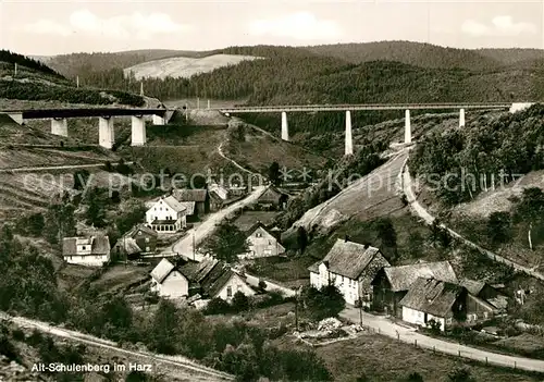 AK / Ansichtskarte Alt_Schulenberg Panorama Bruecke Alt_Schulenberg