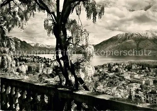 AK / Ansichtskarte Locarno_Lago_Maggiore Panorama Locarno_Lago_Maggiore