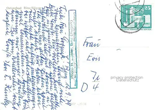 AK / Ansichtskarte Binz_Ruegen Strand Binz_Ruegen
