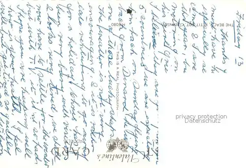 AK / Ansichtskarte Guernsey_Channel_Islands Strand  Guernsey_Channel_Islands