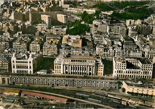 AK / Ansichtskarte Alger_Algerien Fliegeraufnahme Hotel Aletti Alger Algerien