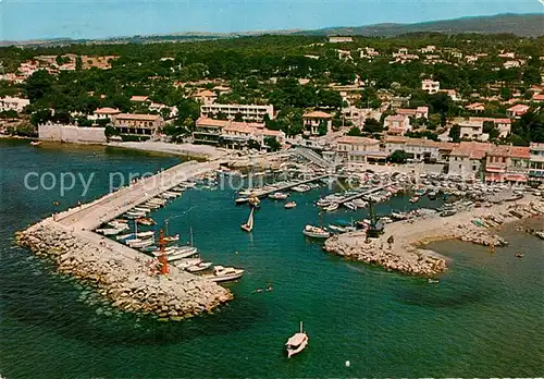 AK / Ansichtskarte Les_Lecques_Var Fliegeraufnahme Port Les_Lecques_Var