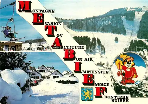 AK / Ansichtskarte Metabief  Metabief