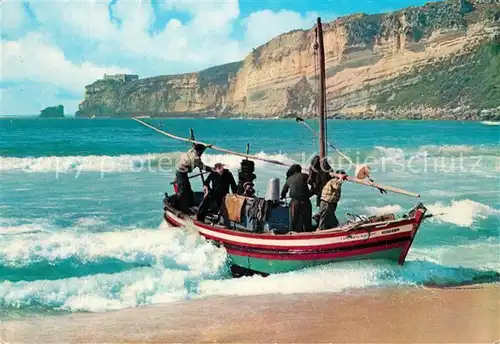 AK / Ansichtskarte Nazare Regresso da Pesca Nazare