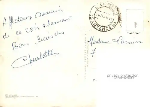 AK / Ansichtskarte Santander  Santander