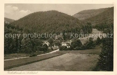 AK / Ansichtskarte Sitzendorf_Thueringen Bockschmiede im Sorbitztal Kupfertiefdruck Sitzendorf Thueringen