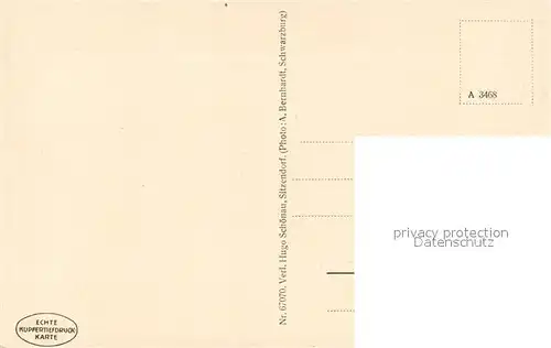 AK / Ansichtskarte Sitzendorf_Thueringen Bockschmiede im Sorbitztal Kupfertiefdruck Sitzendorf Thueringen