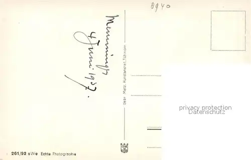 AK / Ansichtskarte Memmingen St Martinskirche Memmingen