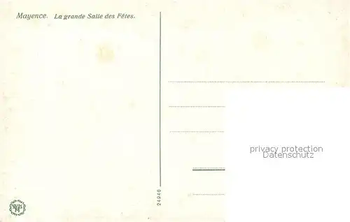 AK / Ansichtskarte Mainz_Rhein Stadthalle Mainz Rhein