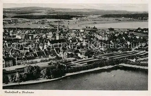AK / Ansichtskarte Radolfzell_Bodensee Fliegeraufnahme Radolfzell Bodensee