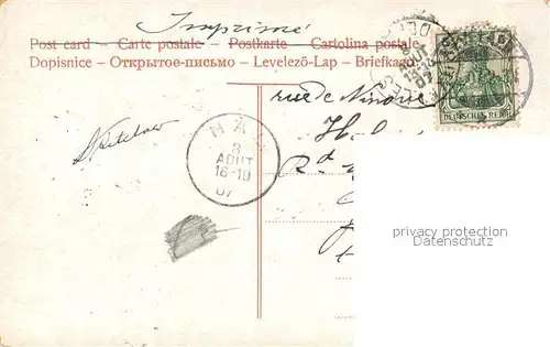 AK / Ansichtskarte Kevelaer Blick zur Kirche Kevelaer