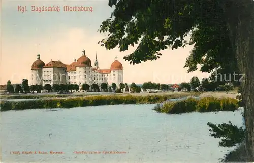 AK / Ansichtskarte Moritzburg_Sachsen Koenigliches Jagdschloss Moritzburg Sachsen