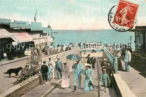 AK / Ansichtskarte Luc sur Mer La Breche et la Passerelle du Quilhoc Luc sur Mer