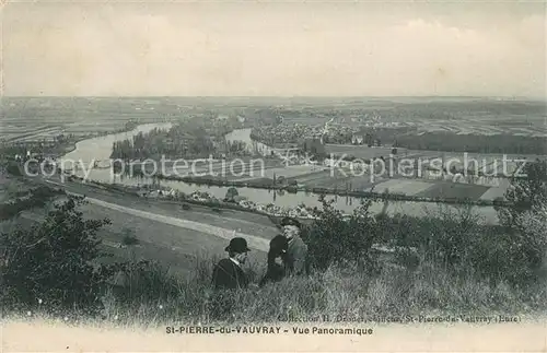 AK / Ansichtskarte Saint Pierre du Vauvray Vue panoramique Saint Pierre du Vauvray