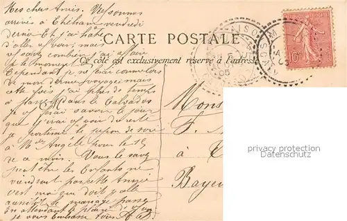 AK / Ansichtskarte Port en Bessin Ruines de lEglise de Villiers sur Port Port en Bessin