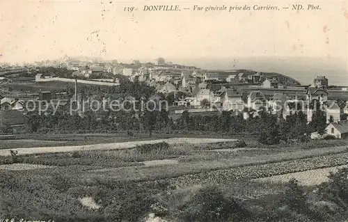 AK / Ansichtskarte Donville les Bains Vue generale prise des Carrieres Donville les Bains