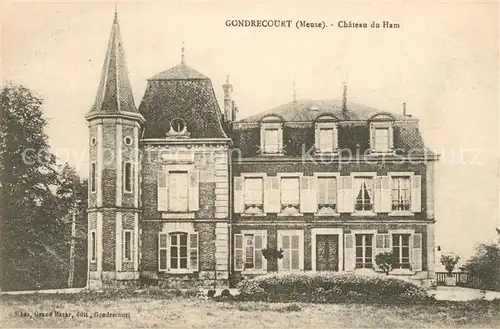 AK / Ansichtskarte Gondrecourt le Chateau Chateau du Ham Gondrecourt le Chateau