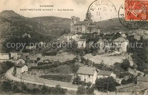 AK / Ansichtskarte Saint Nectaire_Puy_de_Dome Vue generale Saint Nectaire_Puy