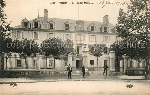 AK / Ansichtskarte Vichy_Allier Hopital Militaire Vichy Allier