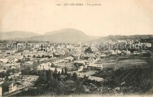 AK / Ansichtskarte Aix les Bains Vue generale Aix les Bains