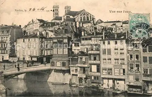 AK / Ansichtskarte Verdun_Meuse Vue sur l eau Verdun Meuse