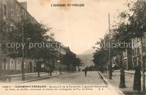 AK / Ansichtskarte Clermont_Ferrand_Puy_de_Dome Boulevard de la Pyramide Clermont_Ferrand