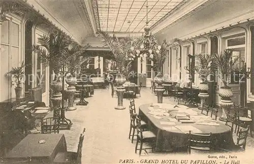 AK / Ansichtskarte Paris Grand Hotel du Pavillon Le Hall Paris