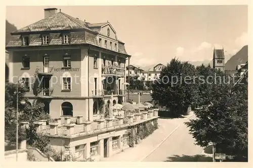 AK / Ansichtskarte Zell_See Hotel Mozart Zell_See