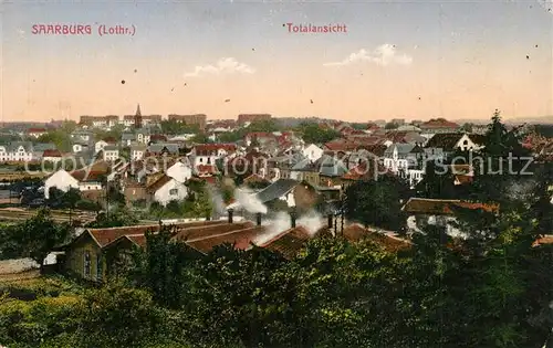 AK / Ansichtskarte Saarburg_Lothringen Totalansicht Saarburg Lothringen