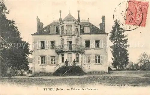 AK / Ansichtskarte Tendu Chateau des Sallerons Tendu