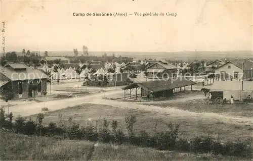 AK / Ansichtskarte Camp_de_Sissonne Vue generale du Camp Camp_de_Sissonne