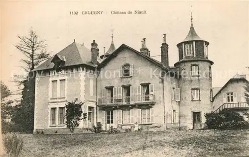 AK / Ansichtskarte Chougny Chateau de Niault Chougny