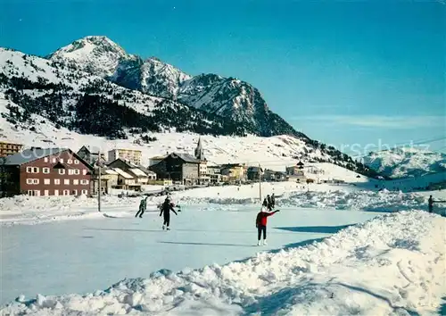 AK / Ansichtskarte Montgenevre Eisbahn Montgenevre
